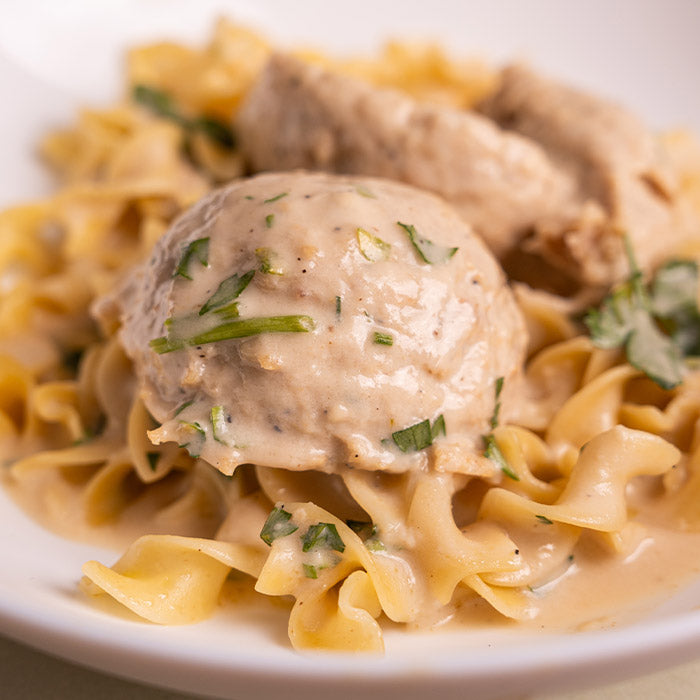 Chicken Cordon Bleu Meatballs