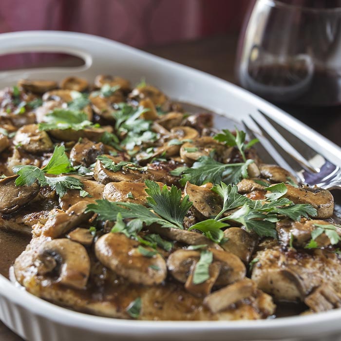 Chicken Marsala Crockpot Meal Gift