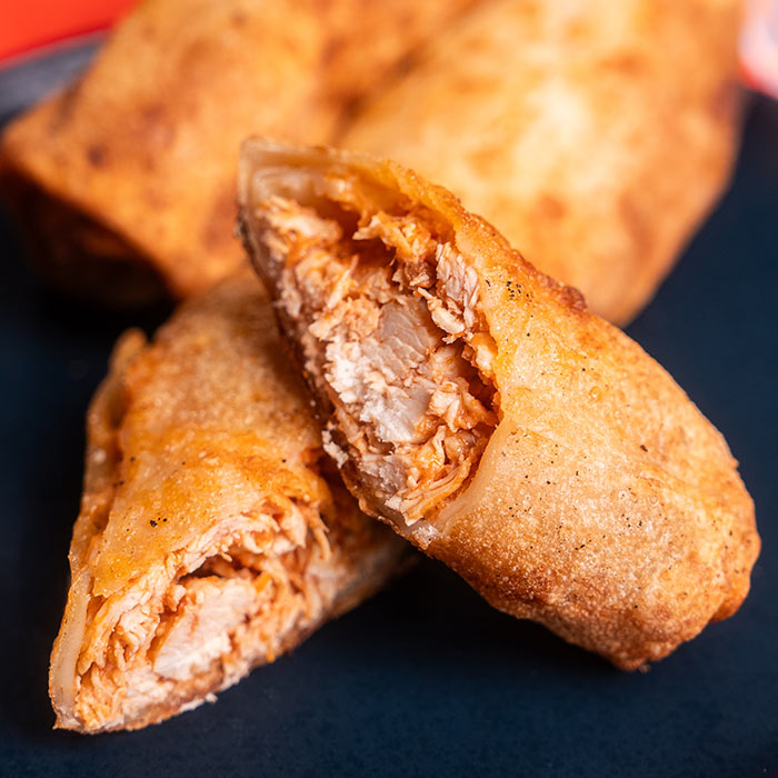 Chicken Parm Egg Rolls