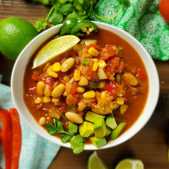 White Bean Chili Crockpot Meal Gift
