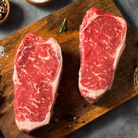 New York Strip Steaks